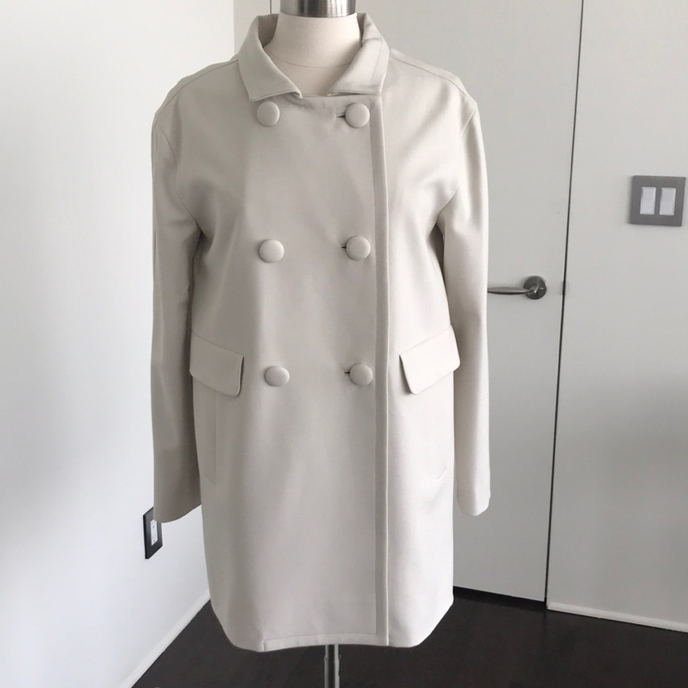 NWT Talbots double-breasted pea coat